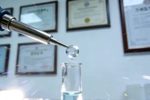 一位女性患者正在与医生交谈，表情困惑又期待。