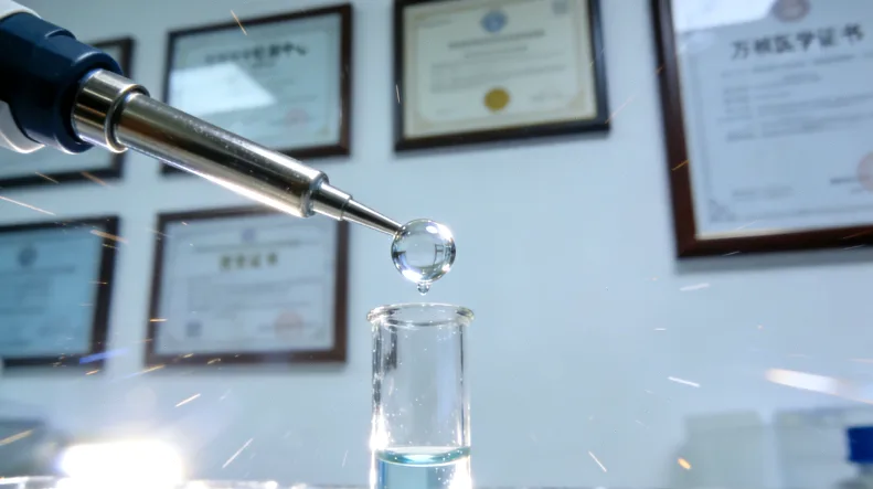 一位女性患者正在与医生交谈,表情困惑又期待。