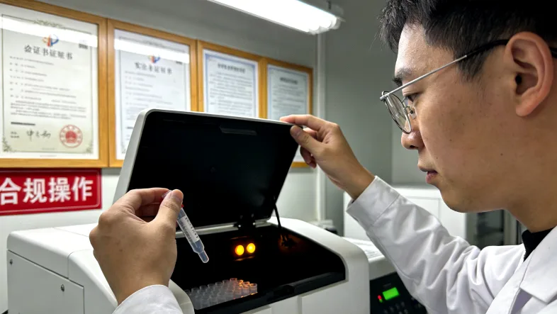 乳糖不耐受基因检测结果示意图