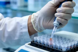 PD-L1免疫组化检测结果示意图