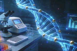 乳腺癌基因检测流程示意图