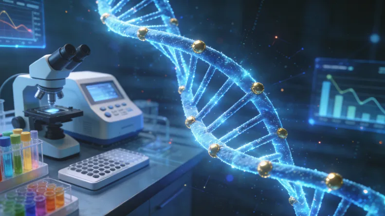 乳腺癌基因检测流程示意图