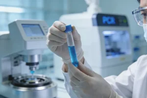 BRCA基因检测流程示意图