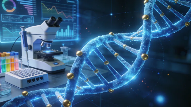 医生为患者讲解基因检测报告