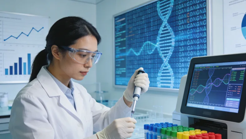 HER2检测流程示意图