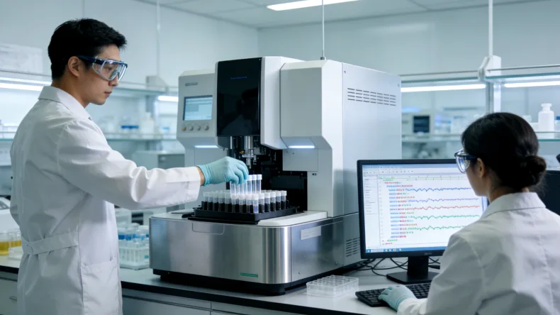 HER2阳性乳腺癌免疫组化染色示意图