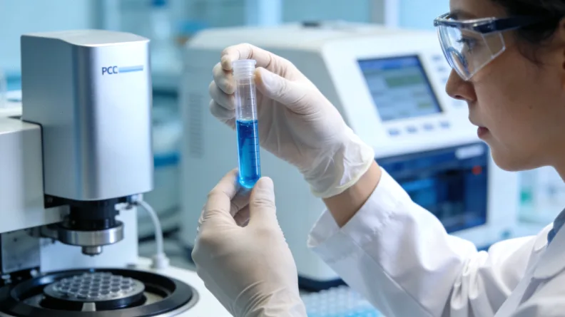 BRCA基因检测流程示意图