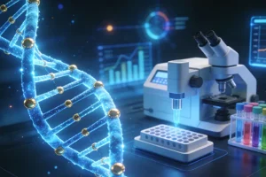 医护人员采集血液样本