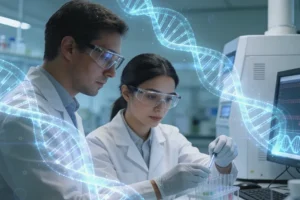 基因检测报告关键指标解读示意图