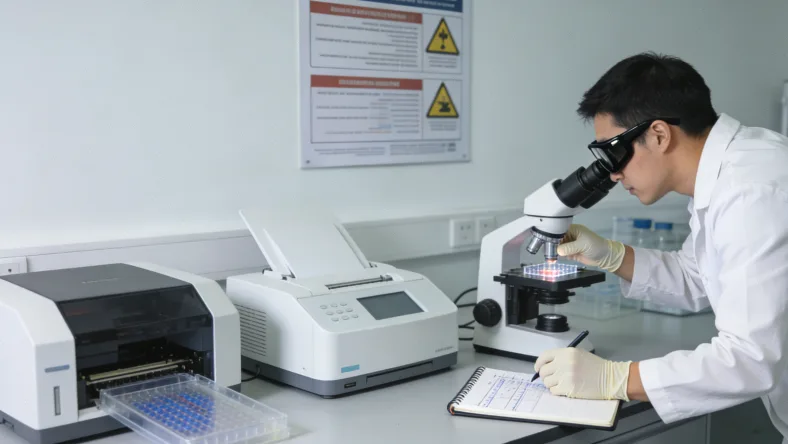 激素受体检测病理切片示例