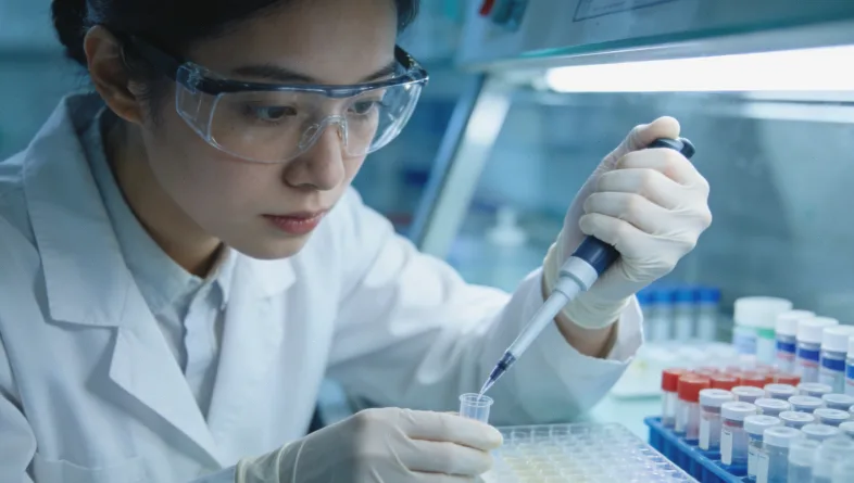 血常规报告单关键指标示意图