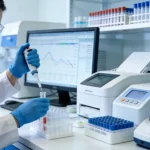 医生为患者讲解基因检测报告