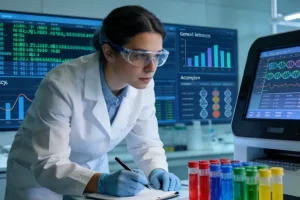 肠癌基因检测报告示意图