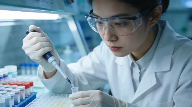 基因检测实验室工作流程实景