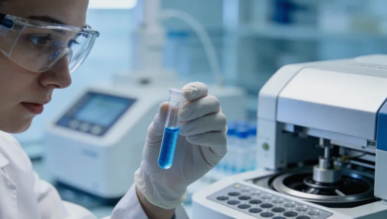 MSI检测报告示例图，标注MSS结果区域