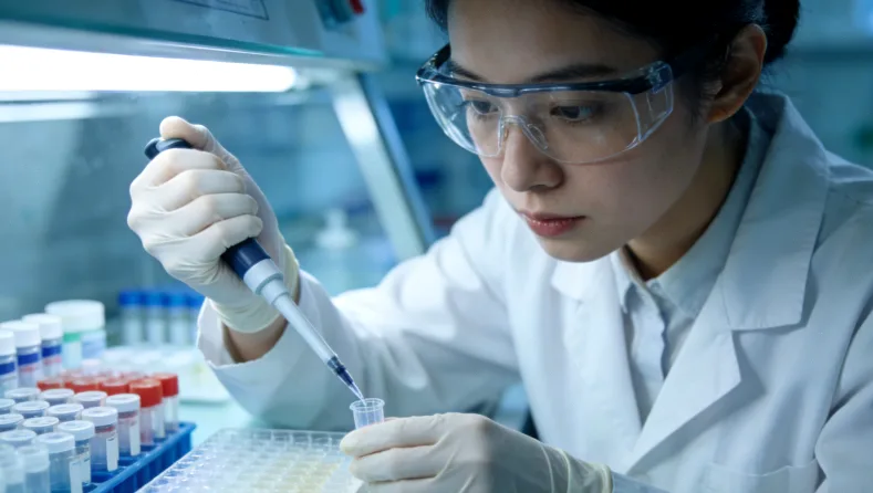 MSI检测实验室工作流程示意图