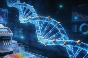 结直肠癌MSI检测流程示意图