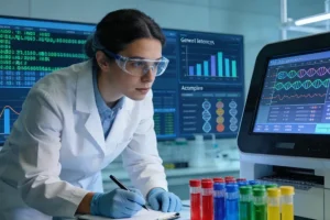 基因检测报告真伪对比图