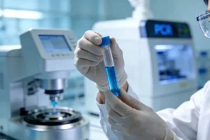 血液基因检测采血过程示意图