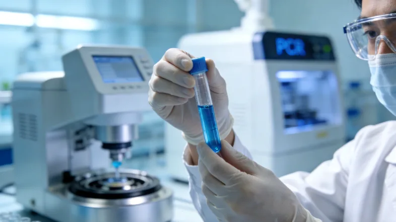 血液基因检测采血过程示意图