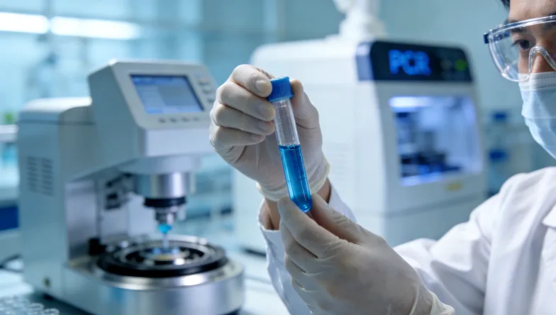 血液样本采集过程示意图