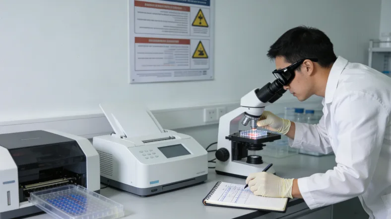 BRAF突变肠癌基因检测报告示意图