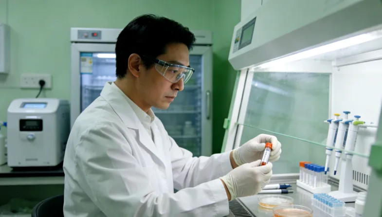 不同年龄组BRAF突变发生率对比柱状图