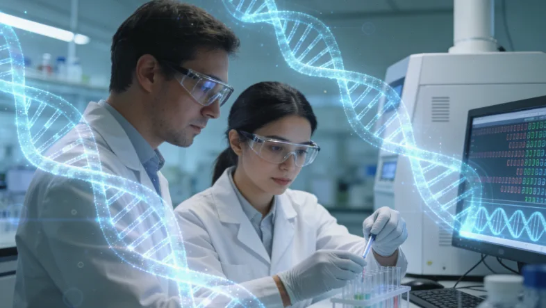 KRAS/NRAS基因检测流程示意图