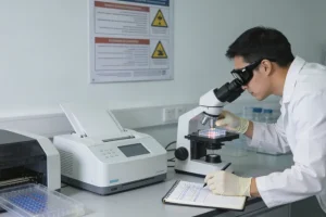 BRAF V600E突变检测报告示例图