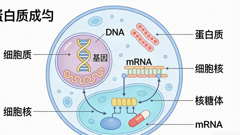 康奈非尼双靶点作用机制分子通路图