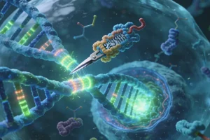 免疫组化检测MLH1蛋白表达示意图