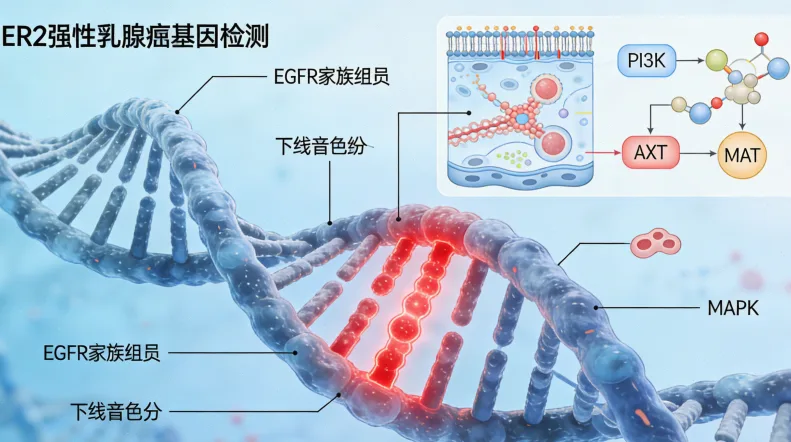 dMMR肠癌基因突变累积示意图