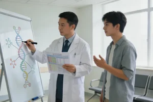 DNA错配修复过程示意图