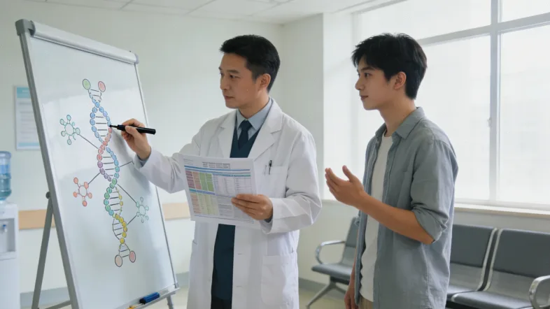 DNA错配修复过程示意图