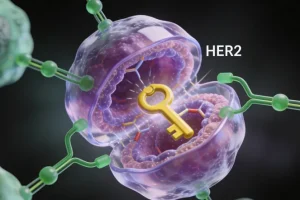 dMMR检测病理切片示意图