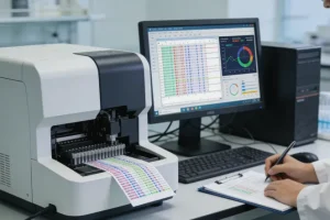 肠癌基因检测流程示意图