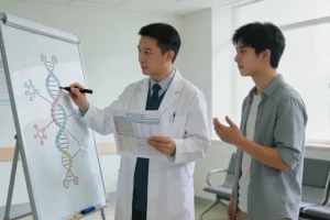 肠癌基因检测报告示例图