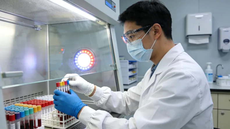 基因与1000基因检测靶点对比热力图