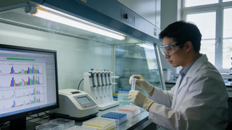 基因检测报告示意图