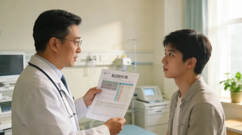 全基因检测报告示例页面展示