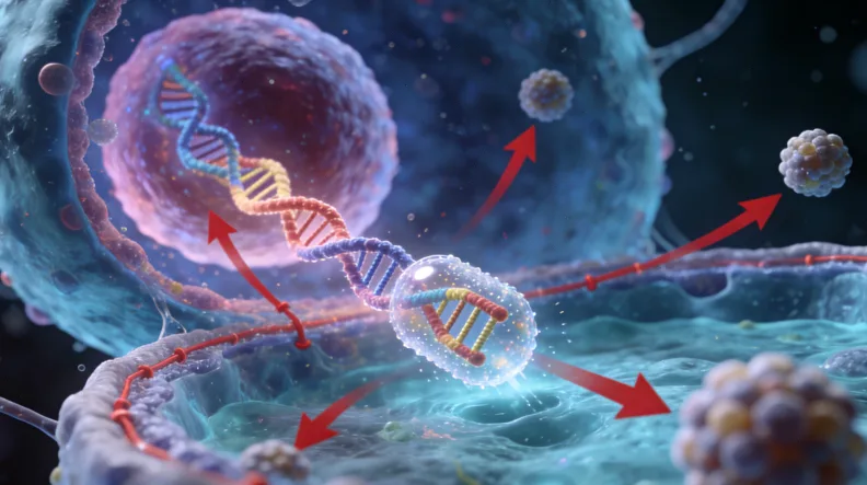 纳米孔测序原理示意图