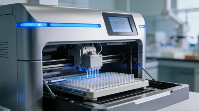 基因检测实验室操作场景