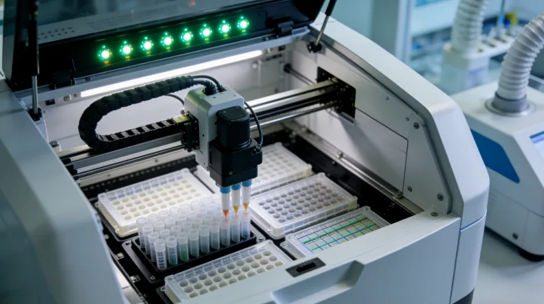 肝癌基因检测流程示意图