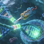 医生与肝癌患者讨论基因检测报告