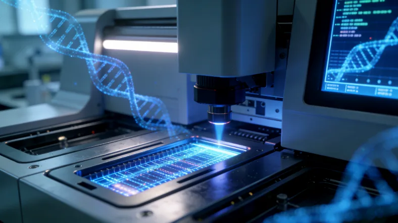 医生与患者讨论检测结果场景