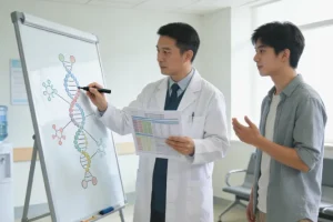 肝癌基因检测报告示例图