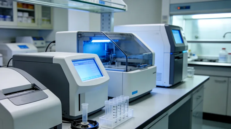 肝癌组织活检病理切片示意图