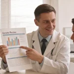 肝癌基因检测报告示意图