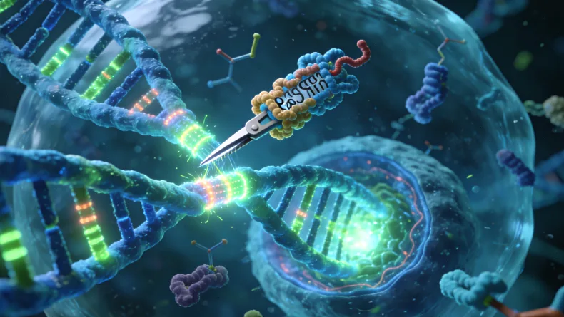 病理医生在显微镜下判读免疫组化切片