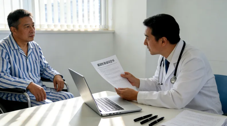 PD-L1免疫检测报告示意图